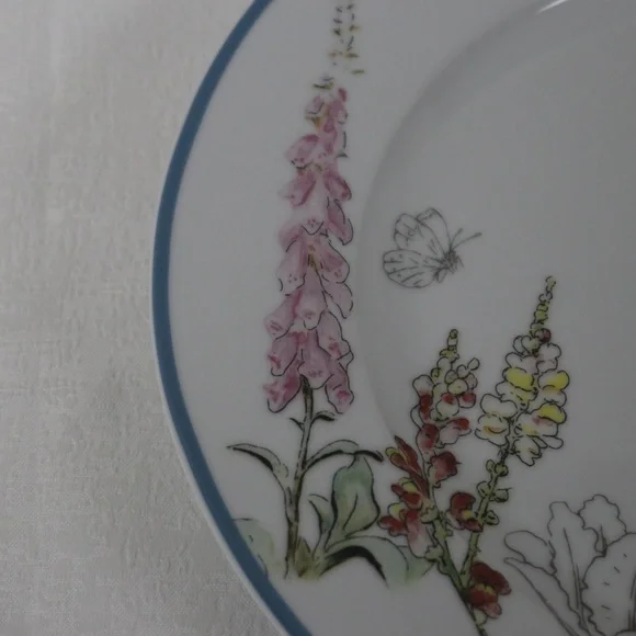 BEATRIX POTTER PETER BUNNY RABBIT EASTER DINNER PLATES - S/4 - NEW